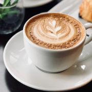 Stock image of a coffee mug