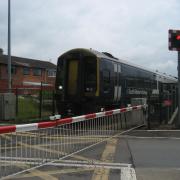 A level crossing at Axminster.