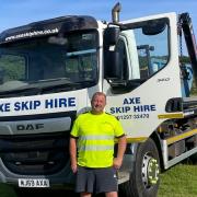 James Bostock, Axe Vale Skip Hire.