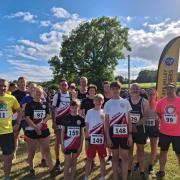 Honiton Running Club at the Umborne Ug