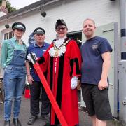 Axminster's Railway Exhibition at the Station Cafe.