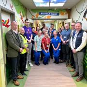 The opening of the new Bramble Ward at Royal Devon and Exeter Hospital.