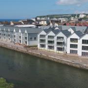 The modern three-bedroom property sits in a prime waterfront location in Seaton  Pictures: Bradleys, Sidmouth