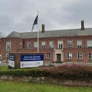 Devon and Cornwall Police Headquarters in Exeter.