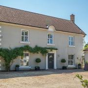 This Georgian-style detached property is on the outskirts of Axminster   Pictures: Stags