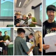 Cranbrook Education Campus GCSE students results day 2024.