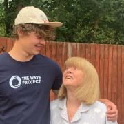 Benjamin Wheeler and his grandmother Hayley Wheeler