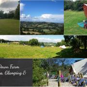 Bovey's Down Farm offers caravan, motorhome and tent pitches with fees starting from only £22 per night