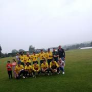 Uplyme and Lyme Regis' victorious team