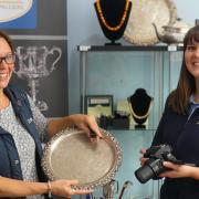 From left: Jennifer Bell and Courtney Round from Chilcotts Auctioneers