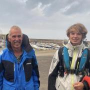 18-year-old Harry Besley (right)