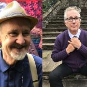 From left: Nigel Planer and Henry Normal are set to perform in Seaton