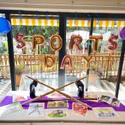 The Axminster care home held its sports day to raise money for charity