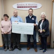 RBL Cheque Presentation at Honiton’s annual 