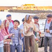 Lyme Regis-based shanty group Lyme Bay Moonrakers will be premiering their new show “The Pull of The Tide” in Seaton and Bridport in October and November.