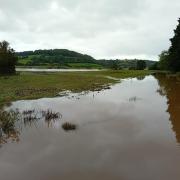 Flooding in lowland areas in September