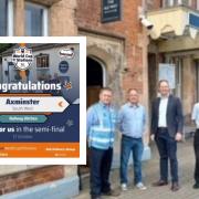 Axminster Station businesses make semi-final of the World Cup of Stations