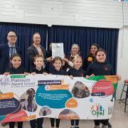 Littletown Primary Academy was awarded the Platinum OPAL award last week for having 