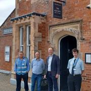 Richard Foord, MP for Honiton and Sidmouth, visits the Ale Way