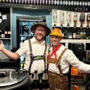 Axminster Guildhall's first ever Oktoberfest event in October 2024