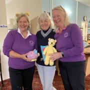 The winners received a beautifully hand-crafted Pudsey, made by club member Joan Smith