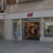 H&M Exeter, High Street.