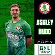 Ashley Hudd, who scored for Sidmouth