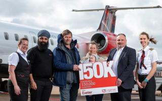 Loganair celebrates milestone customer with first-time flyer