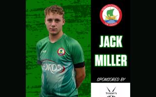 Sidmouth Town's Jack Miller was named man of the match in their 3-0 win