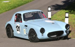 Ben Rolls took the MG Car Club Speed Championship honours in his Austin Healey Sebring S.