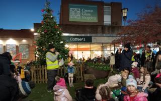 Nailsea Christmas lighting event 2023