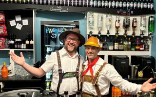 Axminster Guildhall's first ever Oktoberfest event in October 2024