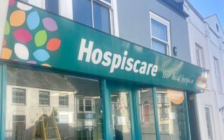 The Hospiscare shop in Honiton